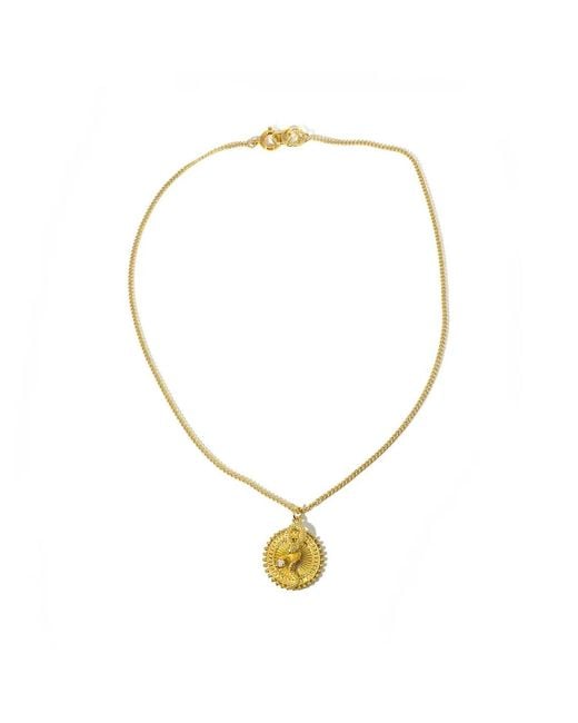 Rachel Nathan Metallic Queen Snake Necklace