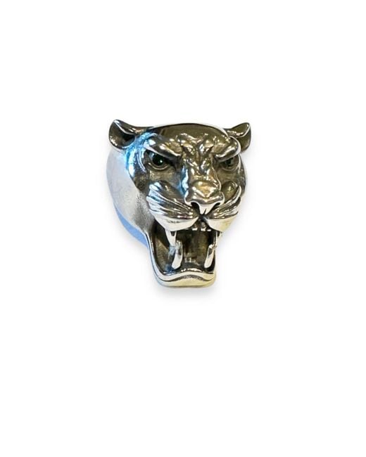 Jagged Halo Jewelry Green Maximus Panther Ring