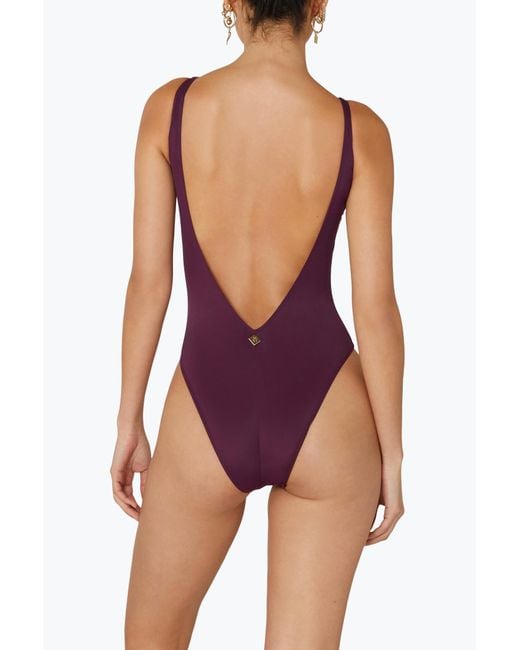 Room 24 Purple Layla One Piece Bordeaux