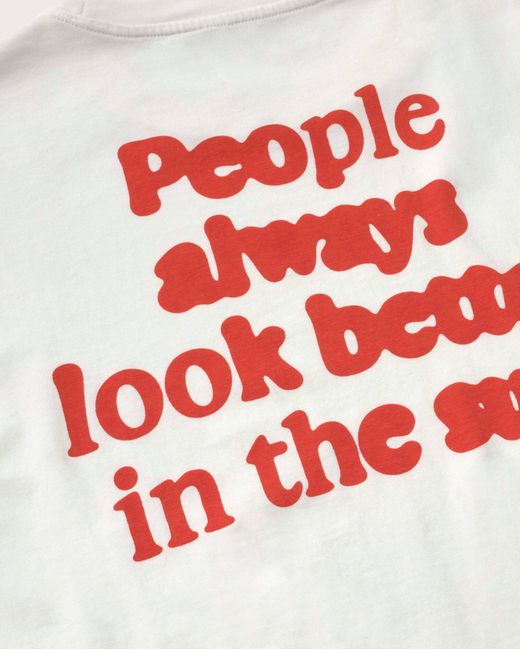 Thinking Mu White People Aaron T-Shirt for men