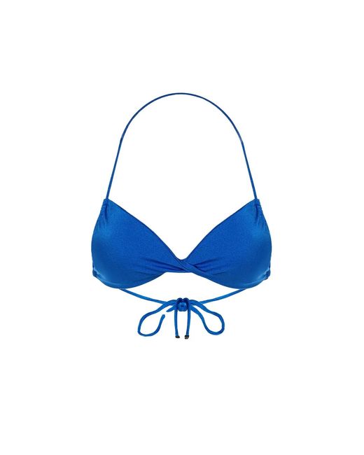 Cherina Beachwear Llc Blue Amy Bikini Top