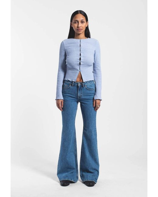 Dr. Denim Blue Elba Mid Bootcut
