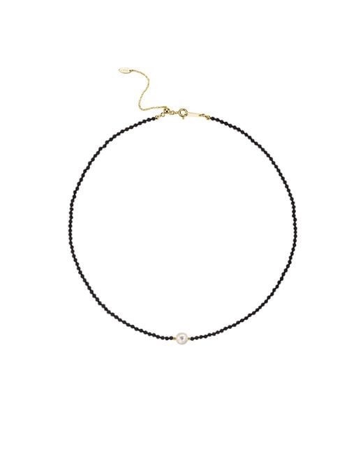 Lisa&Co. White Necklace Spinel&Pearl
