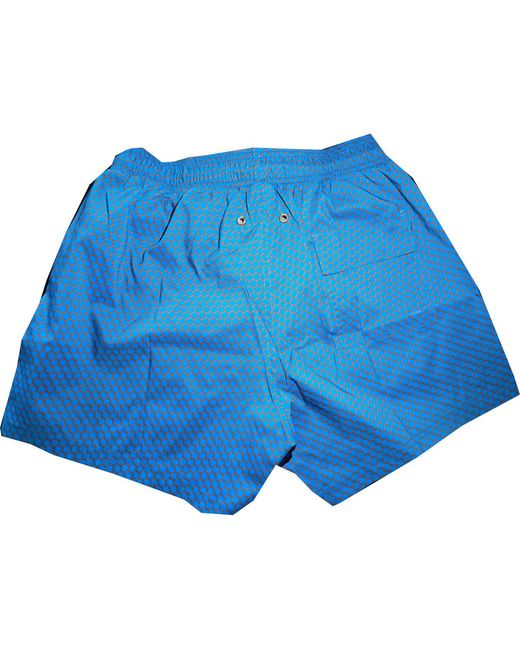 Lazyjack Press Blue Do You Even Lift Bro Swim Trunks for men