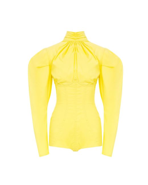 Serotoninn Yellow Corset Body