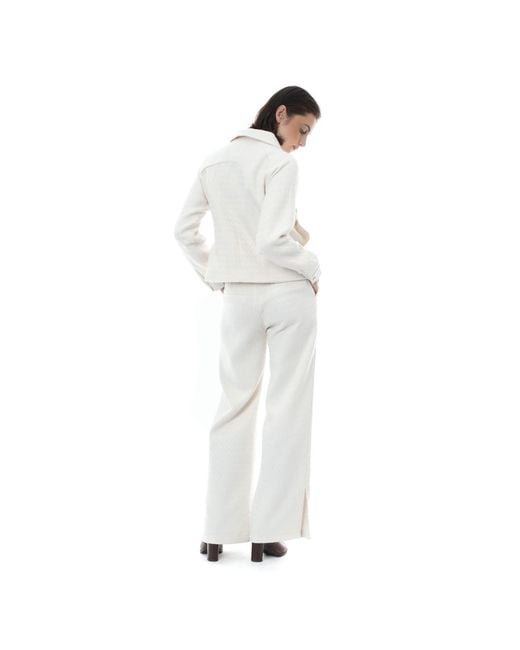 MARGOT VII White Tweed Jacket
