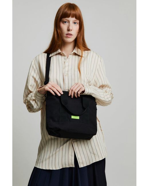 Lefrik Black Strata Mini Bag Lime Vandra