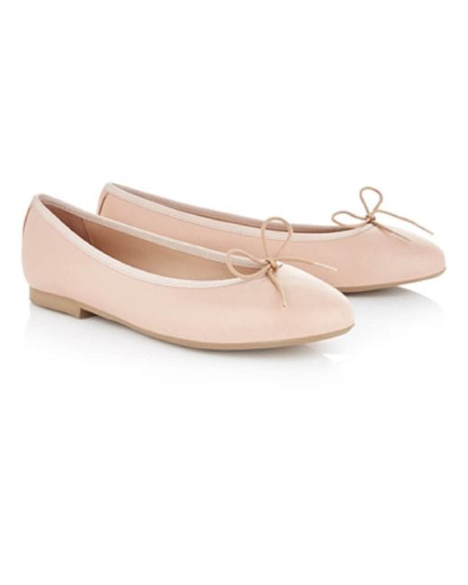 French Sole Natural Neutrals Amelie Nude Leather