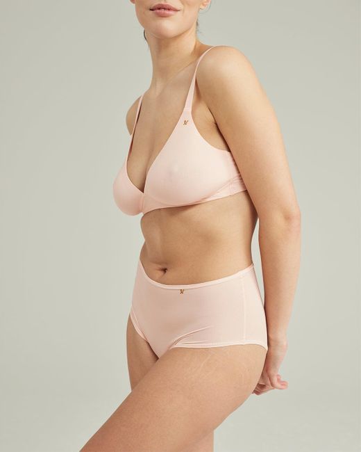 Nudea Pink The Stretch Easy Does It Bralette