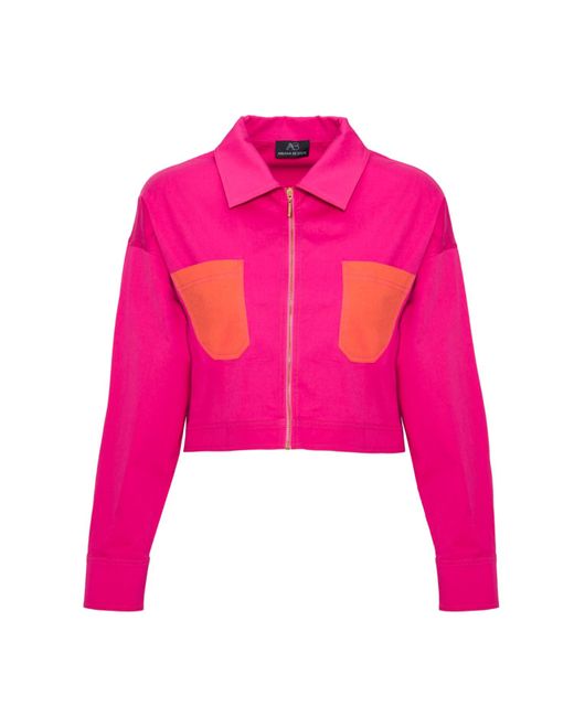 Ariana Bestepe Pink Elia Jacket