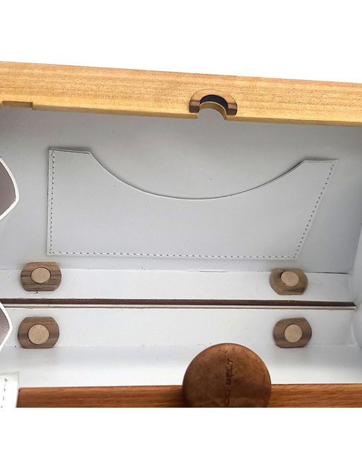 Wood Belt Gray Clutch Bag Huascaran Safety 2030
