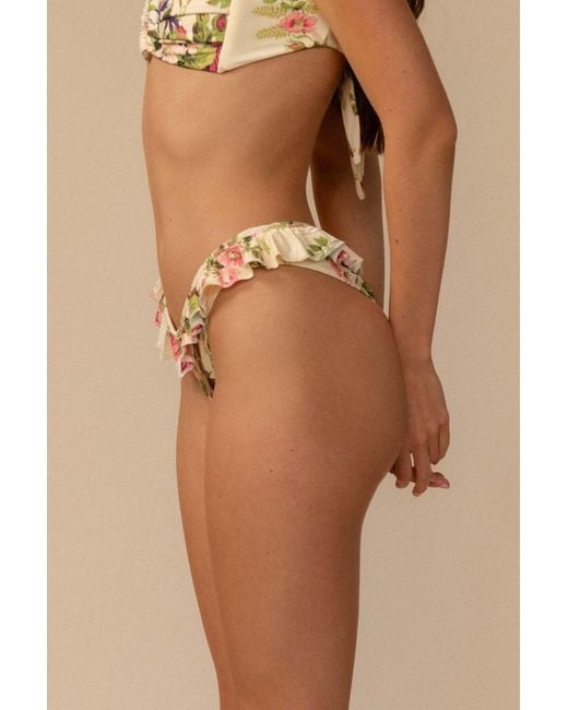 Montce Brown Bouquet Luana Bikini Bottom