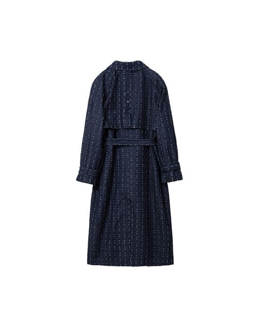 Jakke Blue Milla Trench Coat