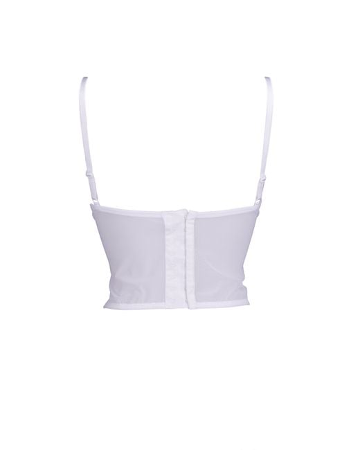 Noblesse Oblige White Solstice Bustier