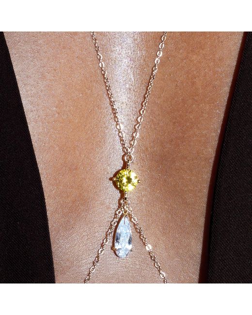 Studio Baloge Multicolor Lumina Mini Body Chain