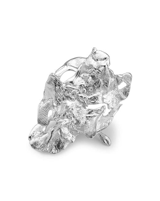 EVA REMENYI White Simon Radvan X Hair Tie Charm S