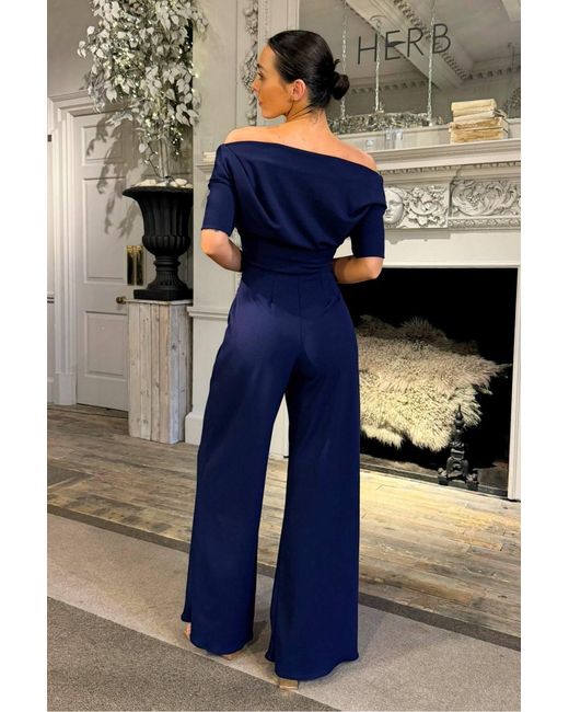 Atom Label Blue Lima Jumpsuit