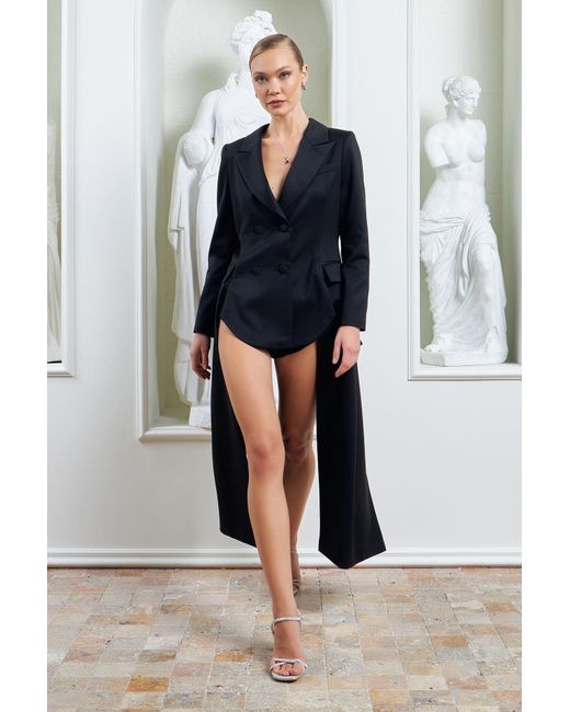 Lumina Eligma Black Opera Blazer Dress