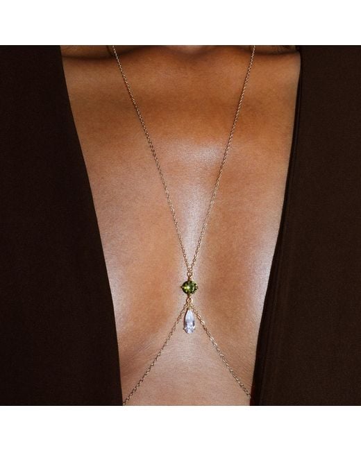 Studio Baloge Metallic Lumina Mini Body Chain