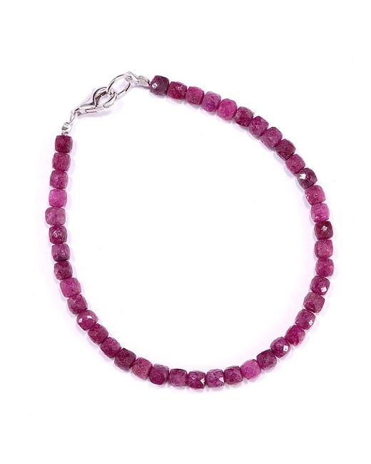 Mineralgems•Studio Pink Ruby Bracelet for men