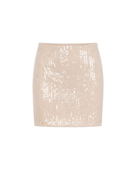 Sun Culture Natural Salty Mini Skort