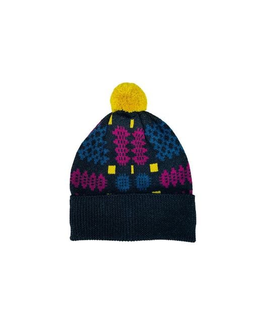 Mabli Blue Carthen Pom Beanie