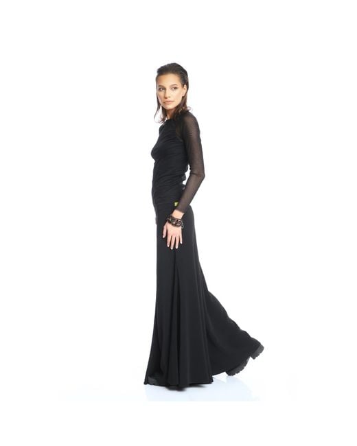 Silvia Serban Black Super Flared Pants