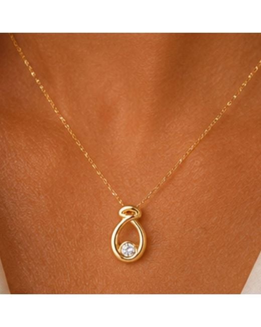 Lily Flo Jewellery Metallic Everything That Led Here Diamond Necklace