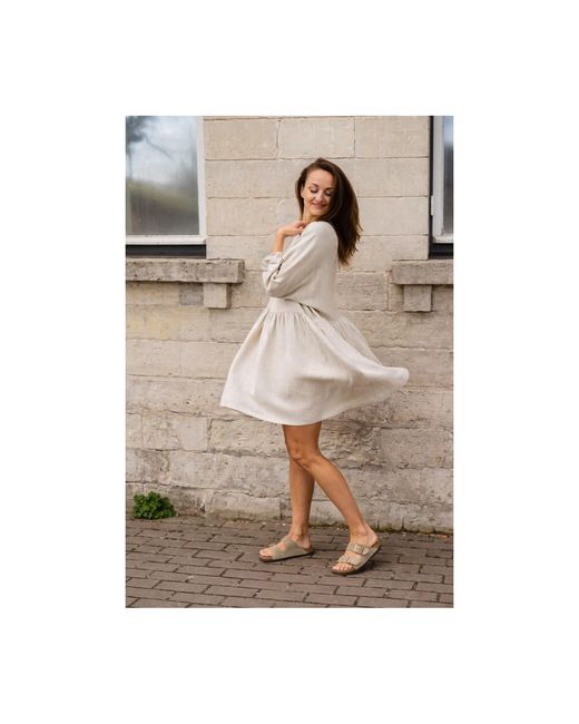 Nola Neutrals Tessa Dress Natural