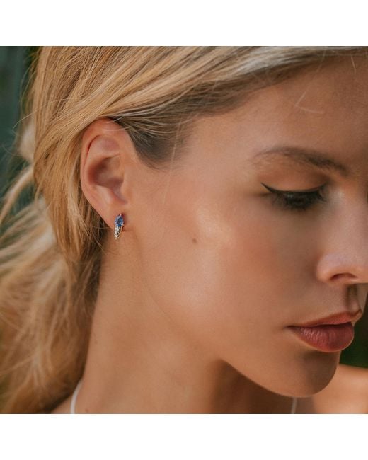 Charlotte's Web Jewellery Blue Serpenti Stud Earrings
