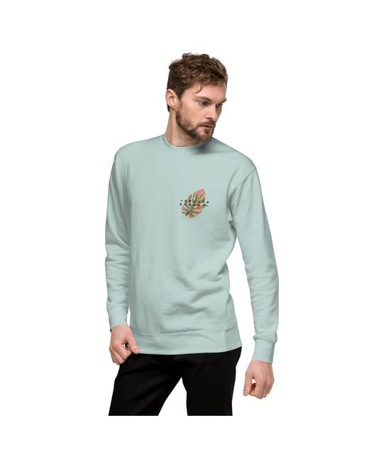 Anchor and Crew Green Ice Organic By Design Passenger Organic Cotton Sweatshirt for men