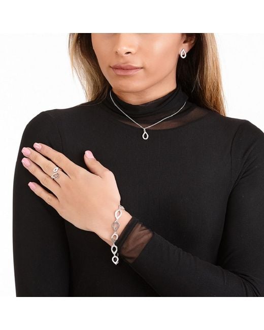 Lucy Quartermaine Metallic Melting Diamond Ring