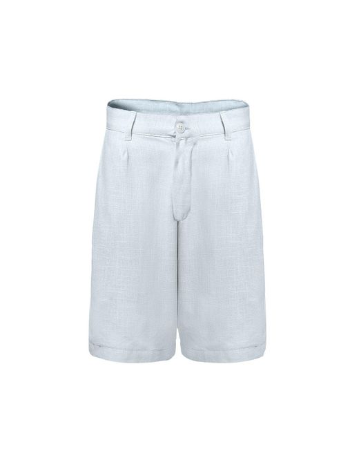 Monique Store Blue Linen Short for men