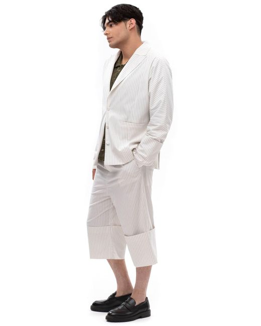 Maison Bogomil Gray Linear Ease – Blazer for men