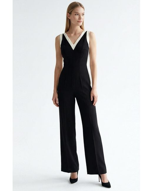Exquise Black Meadow Jumpsuit –
