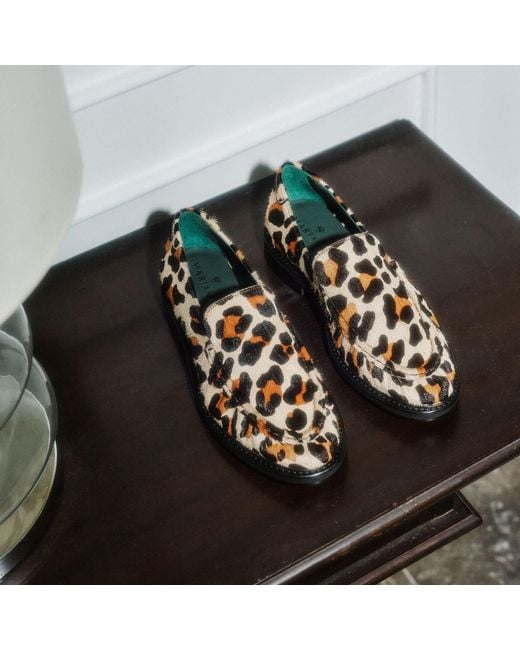 Mariano Shoes Brown Azenha Loafers Leopard