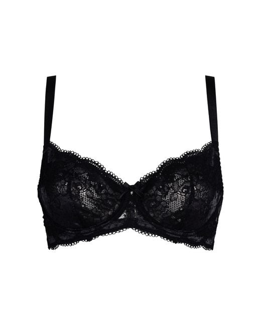 BonBon Lingerie Black Whispers Underwired Bra