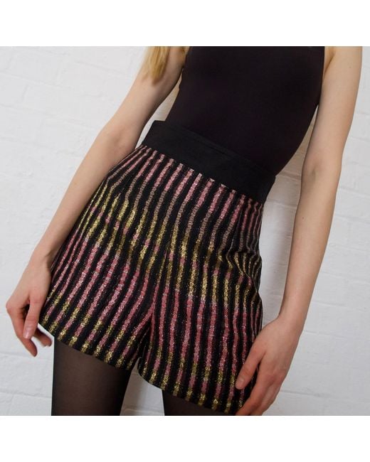 GeeGee Collection Black Raya Shorts