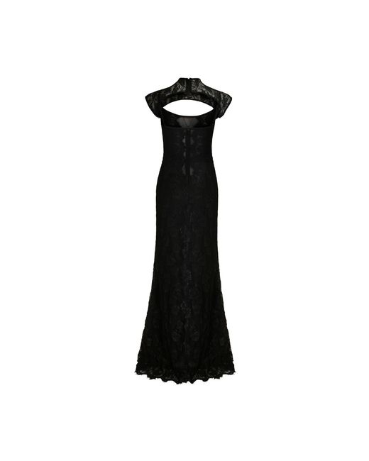 OW Collection Black Brisa Maxi Dress
