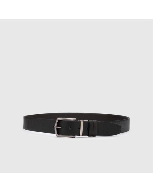 Ilvi Black Galloway- Floater Leather Belt for men