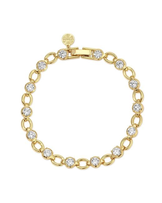 Leeada Jewelry Metallic Lina Tennis Bracelet