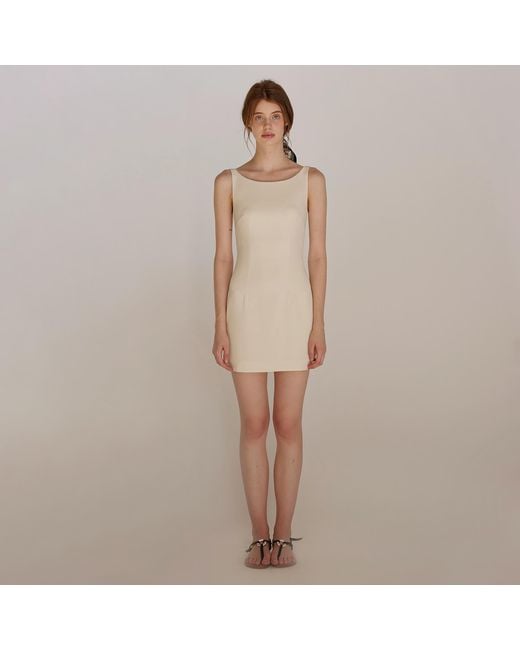 Belsize25 Natural Oto Series – Office To Off-Duty Mini Dress