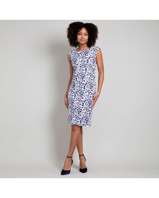 Alie Street London Blue Pippa Shift Dress