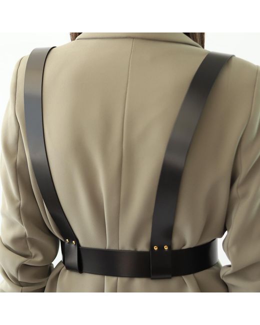 Haute Cuir Black Ceremony Leather Harness