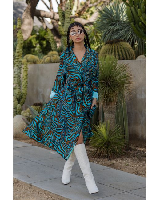 Andreeva Green Mint Marilyn Coat
