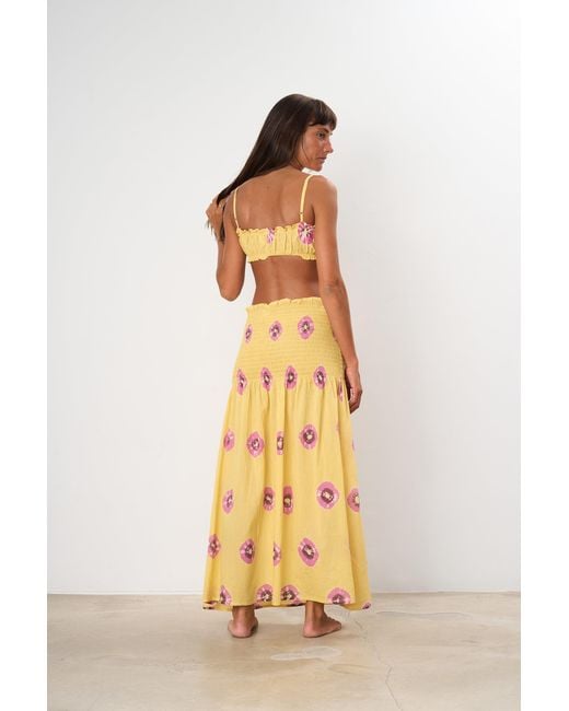Par Y Escala Sl Yellow Jamu Skirt