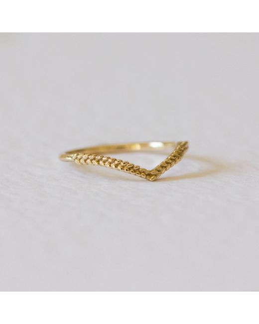 Lee Renee White Wheat Ring