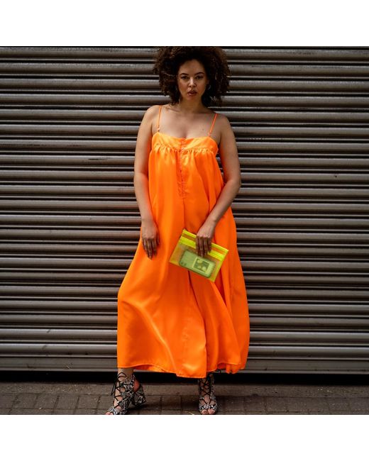 Blaise London Orange The Tawny Jumpsuit