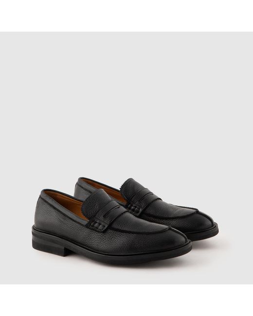 Mariano Shoes Black Restelo Loafer for men