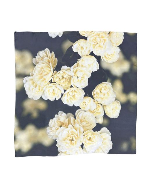 Lindsay Nicholas New York Blue Hill Country Nocturn Silk Scarf